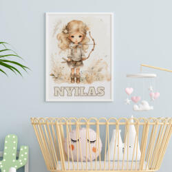 csucsajandek Horoszkópos falikép - Nyilas ( Lány ) (CSW138795)