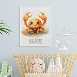 csucsajandek Horoszkópos falikép - Rák (CSW828881)