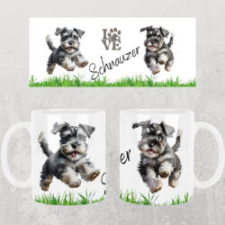 csucsajandek Schnauzer bögre (CSW400857)