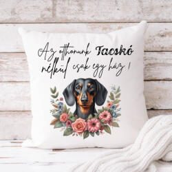 csucsajandek Tacskó párnahuzat - bármilyen névvel (CSW729306)