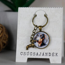 csucsajandek Kutyás kulcstartó - Tacskó (CSW772368)