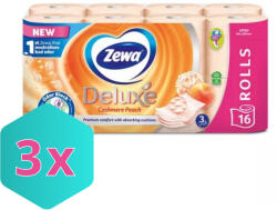 Zewa Deluxe Cashmere Peach 3 rétegű 3x16 db