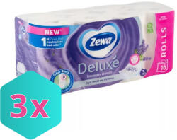 Zewa Deluxe Lavender Dreams 3 rétegű 3x16 db