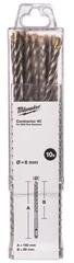 Milwaukee 8 x 90 x 160 mm SDS-Plus négyélű fúrószár (4932498880)