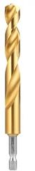 Milwaukee 12 x 41 x 127 mm 1/4 Hatszög befogású HSS-TIN fémfúró 5 db (4932500417)