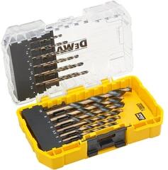 DEWALT DT70728POS-QZ set burghie HSS-G TIN 19 buc (DT70728POS-QZ) Burghiu