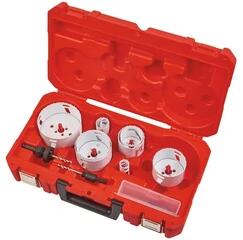 Milwaukee körkivágó fűrész készlet 19 mm/22 mm/32 mm/51 mm/60 mm/73 mm/83 mm/102 mm | 12 db (4932451547)