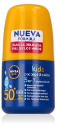 Nivea Sun Kids Protect & Care SPF50+ vízálló fényvédő készítmény testre Rollerball 50 ml