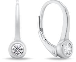 Brilio Silver Elegáns ezüst fülbevaló cirkónium kövekkel EA17