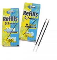 Centrum Golyóstoll betét 0, 7 mm kék/Motive, Aqua, Caramel, Rainbow/ (82118) (82118)