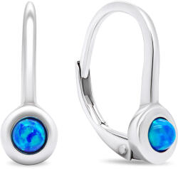 Brilio Silver Bájos ezüst fülbevaló szintetikus opálokkal EA365WB