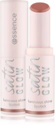 essence satin GLOW ruj cremos cu finisaj satinat culoare 05 Chai There! 3.5 g