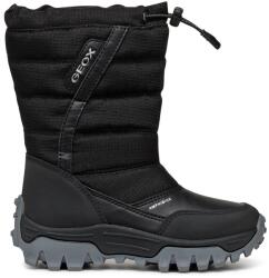 Geox Geox, Lábszárközépig érő vízálló csizma, Fekete, Szürke, 28 EU (J26FRA0FU54C9999-28)