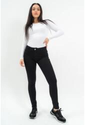 BUDMIL Szűk szabású farmernadrág Női 28 fekete 20480119-002252-2800