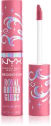 NYX Cosmetics Bridgerton Royal Butter Gloss lip gloss culoare 01 Angel Food Cake 8 ml