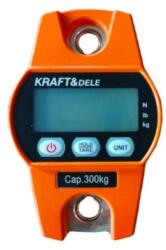 KRAFT&DELE Kézi elektromos mérleg kampóval, Kraft&Dele, 300kg, KD11412 (KD11412)
