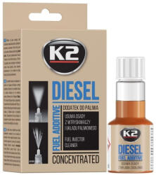 K2 Solutie Curatat Injectoare Diesel 50ML ET3122