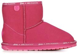 Emu Emu, Barbie Wallaby nyersbőr bakancs, Élénk rózsaszín, 35 EU (K13153-BARBIE-PINK-3)