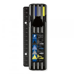 STAEDTLER Írószer szett Triplus vonalzóval (34 SB4B-R) (34 SB4B-R) - aqua