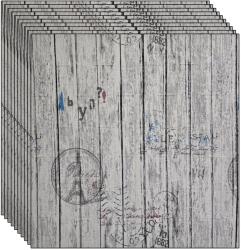 NEXTLY 20 db 3D NEXTLY öntapadós tapéta szett, falra vagy mennyezetre, vízálló, állítható, erős ragasztóval, könnyen felhelyezhető, 10, 6 m2 fedettség, 70x77 cm, modern design, többszínű, 99-es kód (s20tpt99