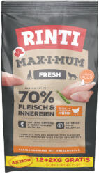 RINTI 14kg RINTI Max-i-mum száraz kutyatáp 12 + 2 kg ingyen! akcóban - Csirke