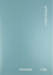 Mitama A4, vonalas, margós, 40+2 lapos, metál világoszöld (62010-90238)