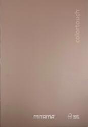 Mitama A4, vonalas, 40+2 lapos, metál, lazac (62012-90245)