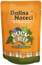 Dolina Noteci 20x85g Dolina Noteci Superfood nedves macskatáp - Kacsa & marha