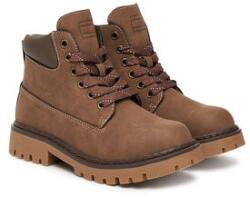 Tommy Hilfiger Fiú túrabakancs, Tommy Hilfiger, műbőr, barna, 33 EU (0000305518330_33)