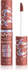 NYX Cosmetics Bridgerton Royal Butter Gloss lip gloss culoare 02 Praline 8 ml