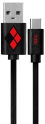  USB kábel DC - Harley Quinn 001 USB - MicroUSB adatkábel 1m fekete