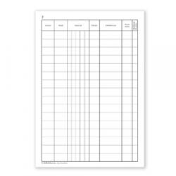 Pátria Soros (folyószámos) iktatókönyv 100 lapos A/4 álló