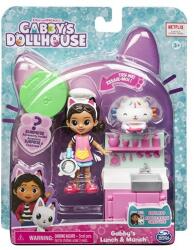 Gabby's Dollhouse Set de joaca Gabby's Dollhouse, Pranzul cu Gabby Papusa