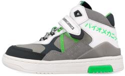 Biomecanics Biomecanics, cipő nyers bőr részletekkel, Fehér, Antracitszürke, Sötétszürke, 27 EU (251237-A543-27)