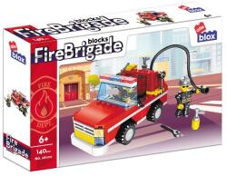 alleBLOX - Fire Brigade Tűzoltóautó 140 db-os építőkocka játékszett (AB1010) (AB1010)