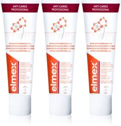 Elmex Anti-Caries Professional fogkrém fogszuvasodás ellen 3x75 ml