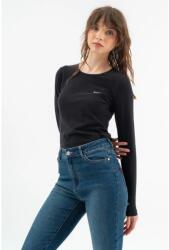 BUDMIL Vékony hosszú ujjú felső Női S fekete 20250038-002252-0299