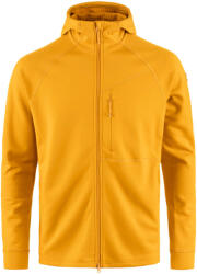 Fjällräven Abisko Grid Fleece Hoodie Mustard Yellow Férfi-melegítőfelső M
