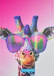 Mitama Zsiráf, A4, négyzetrácsos, 40+2 lapos (62732-90094)