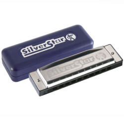 Hohner Silver Star szájharmonika G - r55hangszerbolt
