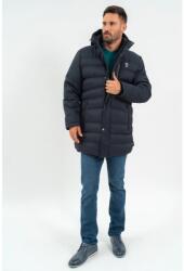 BUDMIL Hosszított téli kabát Férfi S s. kék 20030563-002252-0299
