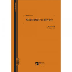 Pátria Kiküldetési rendelvény a hivatali, üzleti utazás költségtérítéshez 25x2 lapos tömb A/4 álló