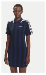 Adidas Rövid poliészter ruha pólógallérral és logóval, L INTL (0000305191045_L)