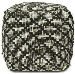 Bakero Pouf Minot black (40x40 cm) (batrr1000048)