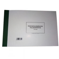 Pátria Postaküldemények feladókönyve A/4 fekvő