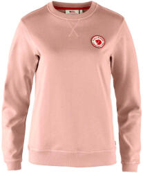 Fjällräven Övik 1960 Logo Badge Sweater Chalk Rose Női melegítőfelső XS