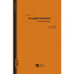 Pátria Anyagkivételezési keretutalvány 25x3 lapos tömb A/4 álló