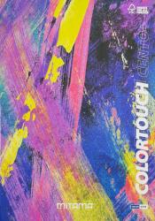 Mitama A4, vonalas, margós, 52+2 lapos, kék / sárga (62176-90152)