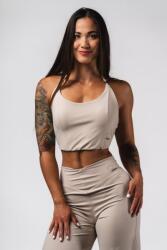 NEBBIA Deni x Sports Crop Tank 309 - cream (M) - NEBBIA