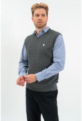 budmil Kötött mellény Férfi L s. szürke 20050837-001252-0499